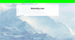 Desktop Screenshot of adventity.com